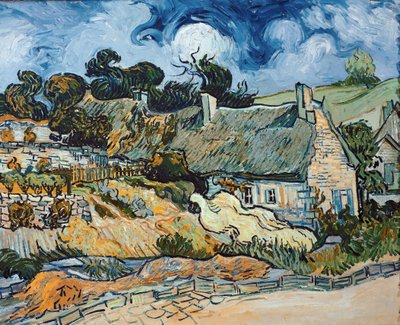 Chaumes de Cordeville à Auvers-Sur-Oise - Vincent van Gogh