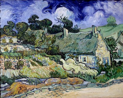 Chaumes de Cordeville à Auvers-sur-Oise - Vincent van Gogh