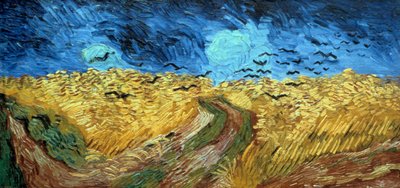 Corbeaux sur un champ de blé, 1890 - Vincent van Gogh