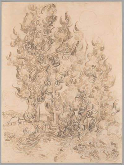 Cyprès - Vincent van Gogh