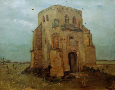 Le vieux clocher de Nuenen, le cimetière paysan - Vincent van Gogh