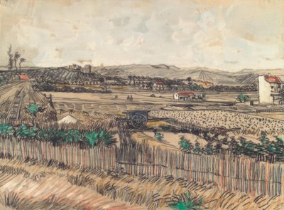 La charrette bleue - Vincent van Gogh