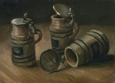 Les chopes de bière - Vincent van Gogh