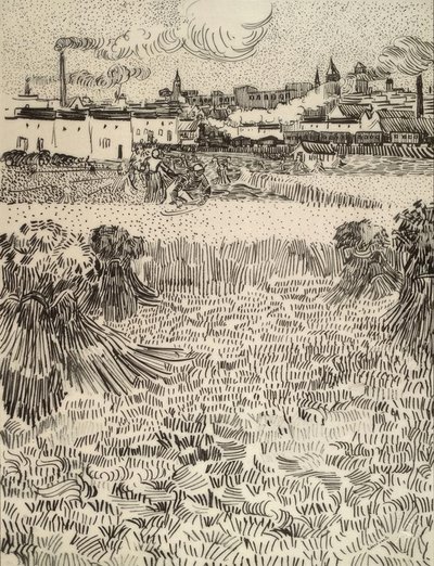 La moisson - Vincent van Gogh
