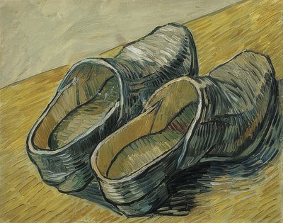 Une paire de sabots en cuir - Vincent van Gogh