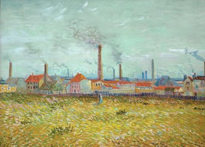 Usines à Asnières, vues du Quai de Clichy - Vincent van Gogh