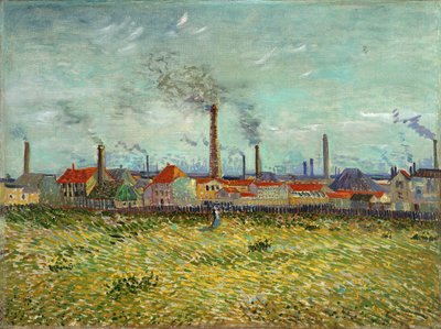 Usines à Clichy - Vincent van Gogh