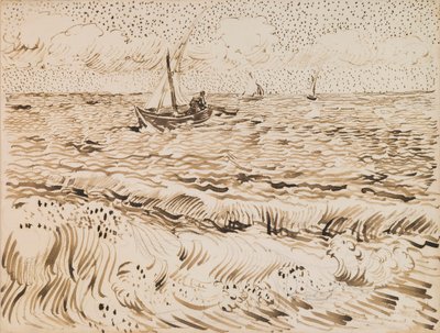 Bateaux de pêche à Saintes-Maries-de-la-Mer - Vincent van Gogh