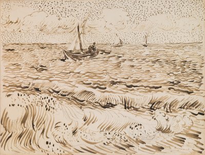 Bateaux de pêche aux Saintes-Maries-de-la-Mer - Vincent van Gogh