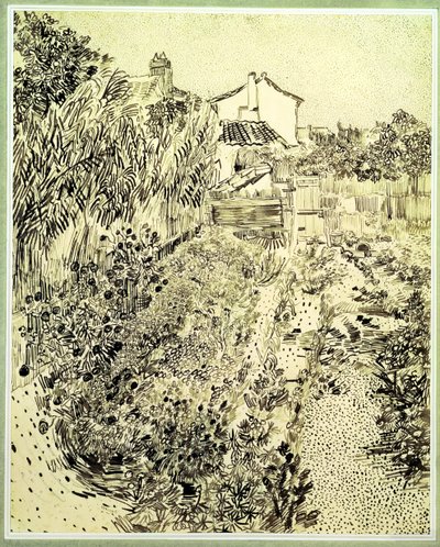 Jardin de fleurs, 1888 - Vincent van Gogh