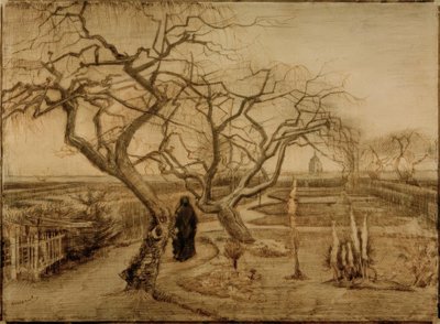 Jardin en hiver - Vincent van Gogh