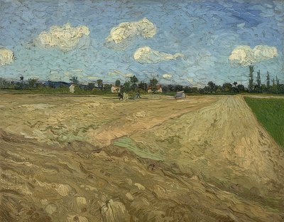 Champ labouré (sillons). 1888 - Vincent van Gogh