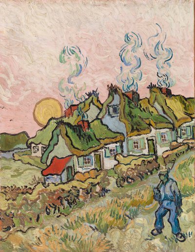 Maisons et figure - Vincent van Gogh