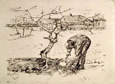 Dans le Verger - Vincent van Gogh