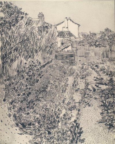 Petit jardin paysan - Vincent van Gogh
