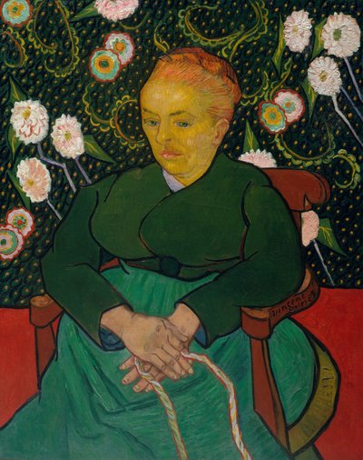 La Berceuse, Augustine-Alix Pellicot Roulin - Vincent van Gogh