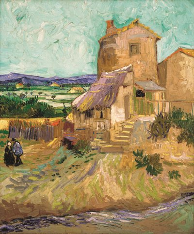 La maison de La Crau Le Vieux Moulin, 1888 - Vincent van Gogh