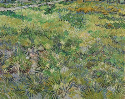 Herbe longue avec papillons. 1890 - Vincent van Gogh