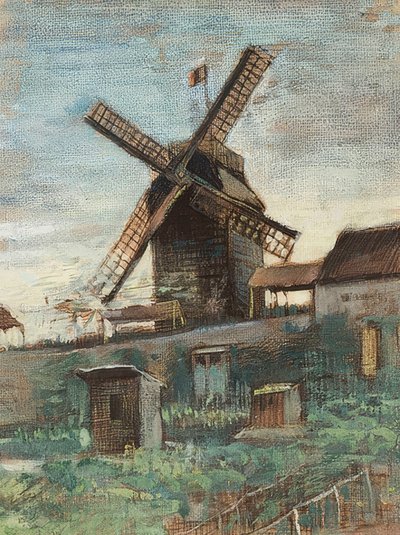 Le Moulin Le Blute-fin - Vincent van Gogh