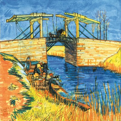 Le Pont de Langlois à Arles, 1888 - Vincent van Gogh