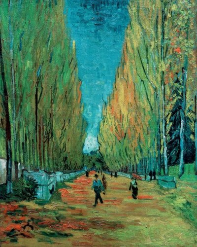 Les Alyscamps - Vincent van Gogh