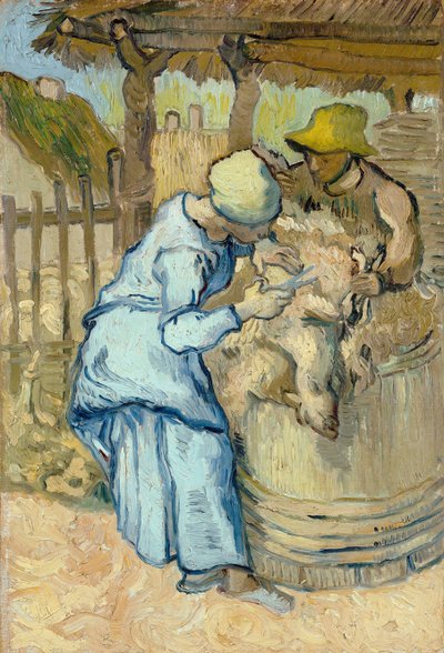 Les tondeurs de moutons - Vincent van Gogh