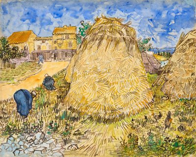 Meules de blé - Vincent van Gogh