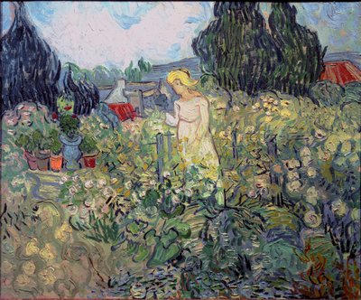 Mademoiselle Gachet dans son jardin à Auvers-sur-Oise - Vincent van Gogh