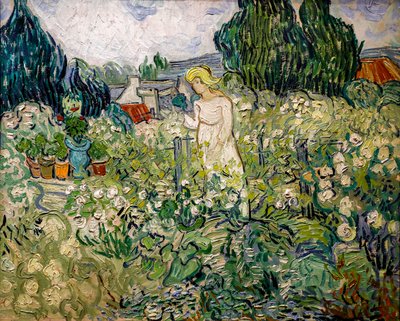 Mademoiselle Gachet dans son jardin à Auvers-sur-Oise - Vincent van Gogh