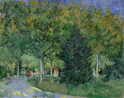 Sentier dans le parc d