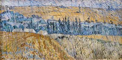 Pluie - Auvers - Vincent van Gogh