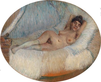 Femme nue étendue sur un lit - Vincent van Gogh
