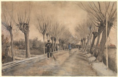 Route à Etten, 1881 - Vincent van Gogh