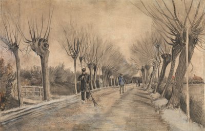Route à Etten, 1881 - Vincent van Gogh
