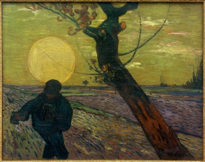 Semeur au coucher du soleil - Vincent van Gogh