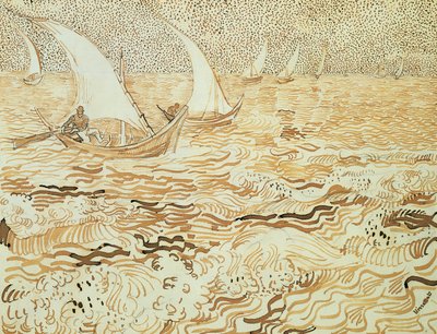 Paysage marin à Saintes-Maries-de-la-Mer - Vincent van Gogh