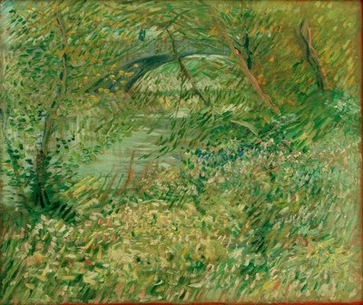 Rive de la Seine au printemps au Pont de Clichy - Vincent van Gogh