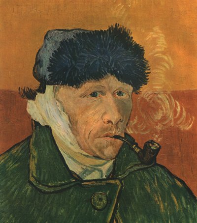 Autoportrait avec oreille bandée et pipe, février 1889, 1947 - Vincent van Gogh