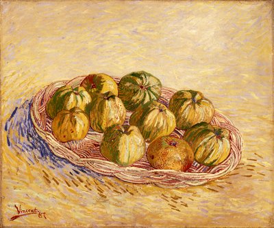 Nature morte, panier de pommes - Vincent van Gogh