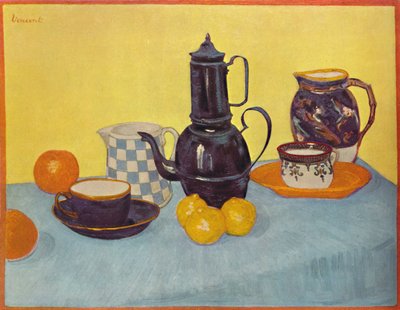 Nature morte avec cafetière, 1888, 1937 - Vincent van Gogh