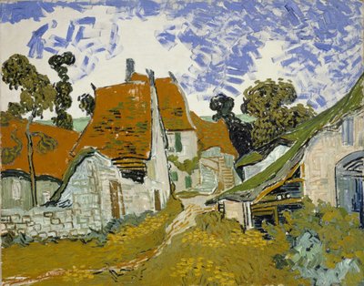 Rue à Auvers-sur-Oise - Vincent van Gogh