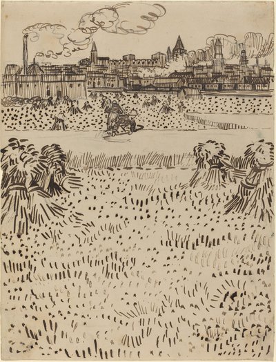 La moisson - Vincent van Gogh