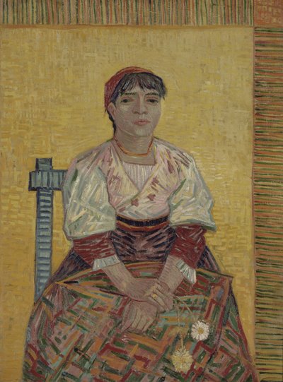 La femme italienne, 1887 - Vincent van Gogh