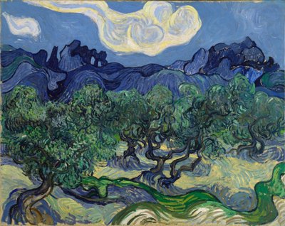 Les Oliviers - Vincent van Gogh