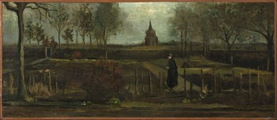 Le jardin du presbytère à Nuenen au printemps - Vincent van Gogh