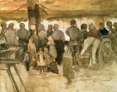 Le Marché aux pommes de terre, 1882 - Vincent van Gogh
