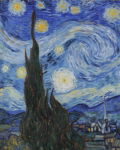 La Nuit étoilée (détail) - Vincent van Gogh