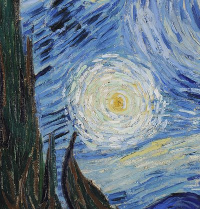 La Nuit étoilée (détail) - Vincent van Gogh