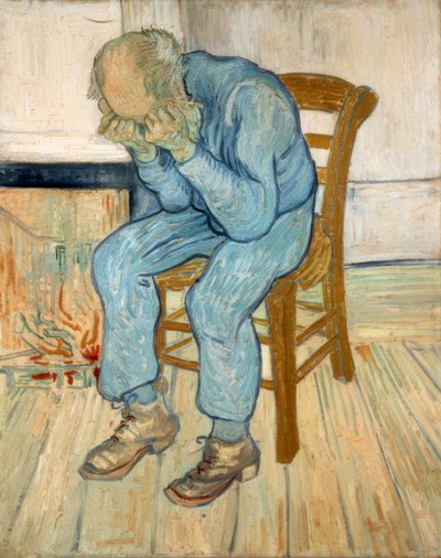 Vieil homme en deuil - Vincent van Gogh