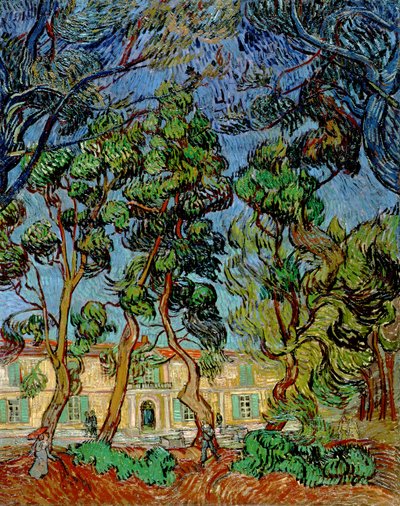 Arbres dans le jardin de l